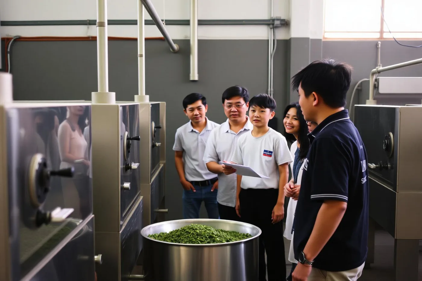 Đoàn sinh viên và giảng viên quốc tế giao lưu cùng HÙNG PHÁT