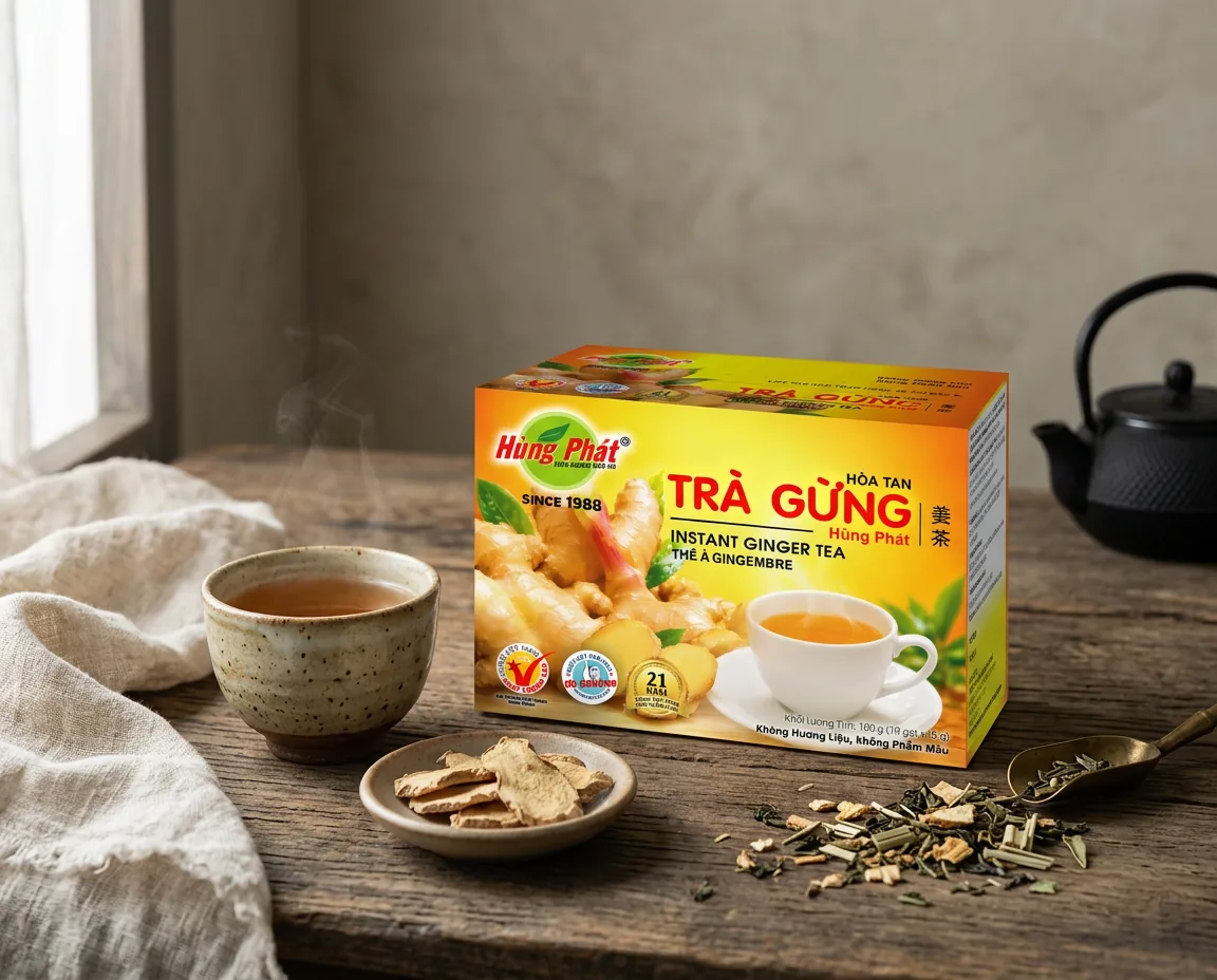 Trà Gừng Hòa Tan